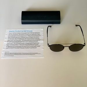 Warby Parker - SUNGLASSES, Fisher in Brushed Ink